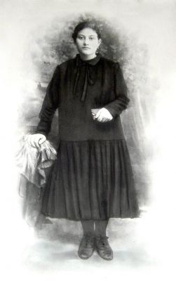 Cecilia Eusepi all'etÃ  di 17 anni
