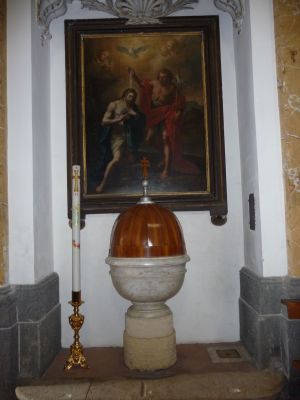 Monte Romano: battistero
