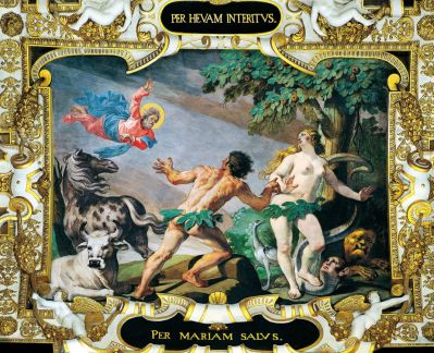 L. Ferrari, Eva e Adamo, 1645-46
 - Da Eva la morte da Maria la salvezza
