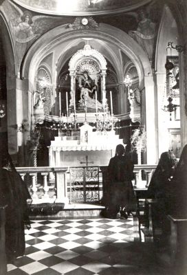Pistoia: Cecilia in adorazione davanti al Tabernacolo
