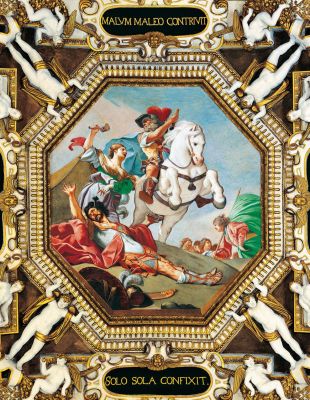 L. Ferrari, Giaele, Sisara e Barak, 1647-48
AnnientÃ² col martello il malvagio, da sola lo confisse al suolo.
