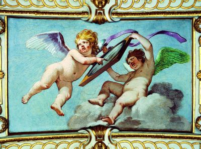 L. Ferrari, Lo specchio di Giustizia, 1647-48
Specchio di giustizia, fonte della letizia.

