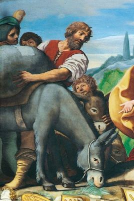 L. Spada, Abigail e Davide, 1615
Particolare
