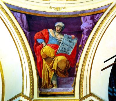 A. Tiarini, Sibilla Samia, 1619
Il fiore puro fiorirÃ .
