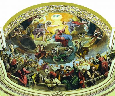 A. Tiarini, Glorificazione di Maria Santissima, 1625-29
