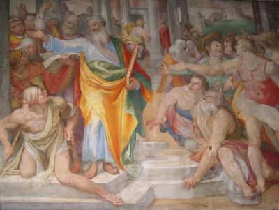 Guarigione di un paralitico 
di Taddeo Zuccari
