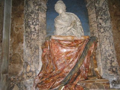 Monumento funebre di Maria Colomba Vincentini
di Bernardino Cametti (1725)
