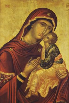Bologna, Chiesa dei Servi, Madonna della Salve (1261 ca.), anonimo 

