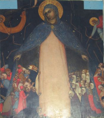Genova: Madonna della Misericordia (1363), Barnaba da Modena
