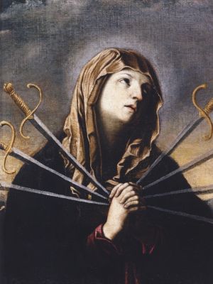 Montecchio Emilia: Addolorata - Anonimo sec. XVII
