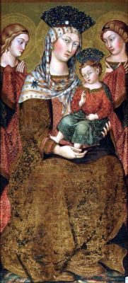 Siena: Madonna del Belvedere (1364) Jacopo di Mino del Pellicciaio
